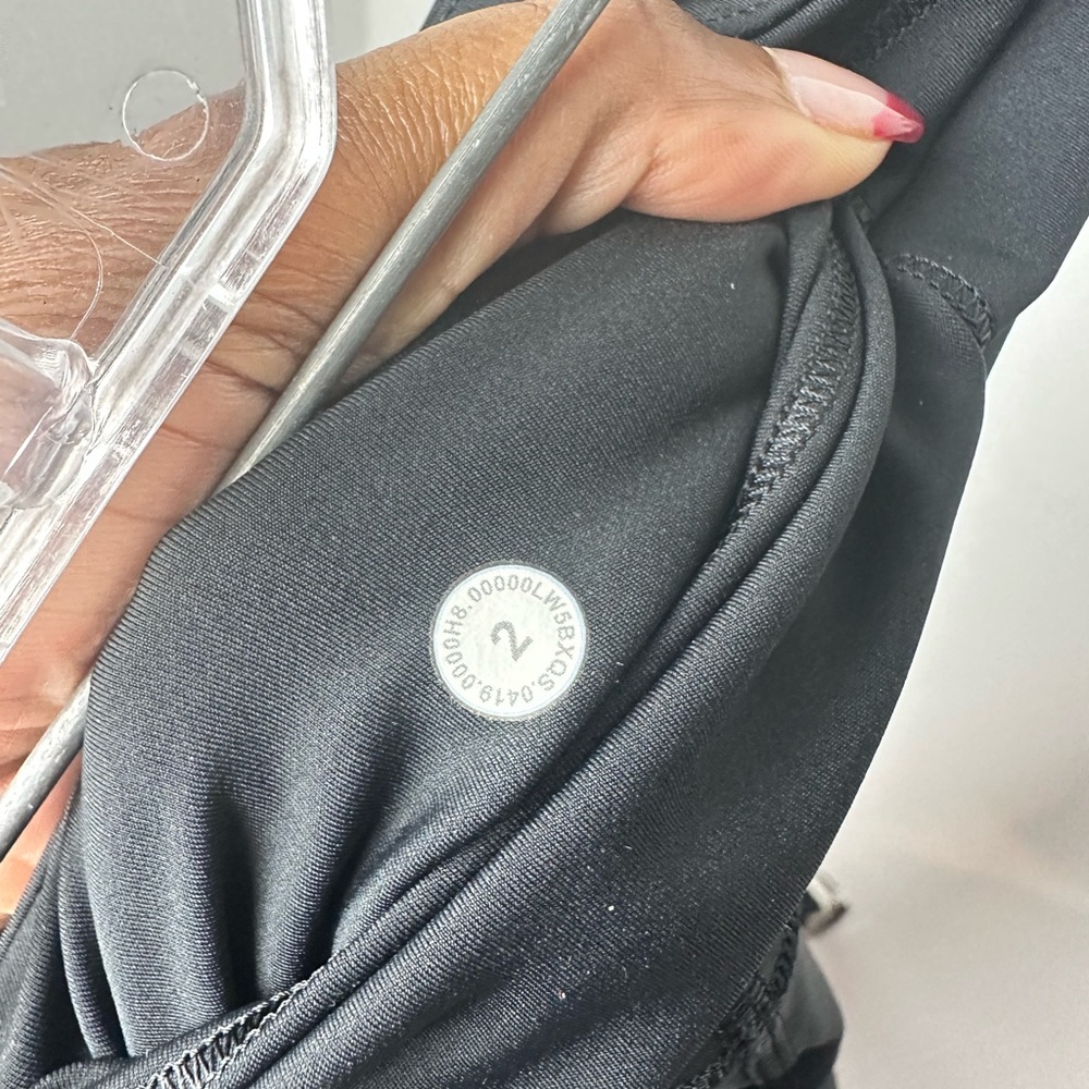 #59 LULULEMON Fast and Free Brushed Fabric High-Rise Tight 28" SIZE 2 workout - Picture 4 of 12